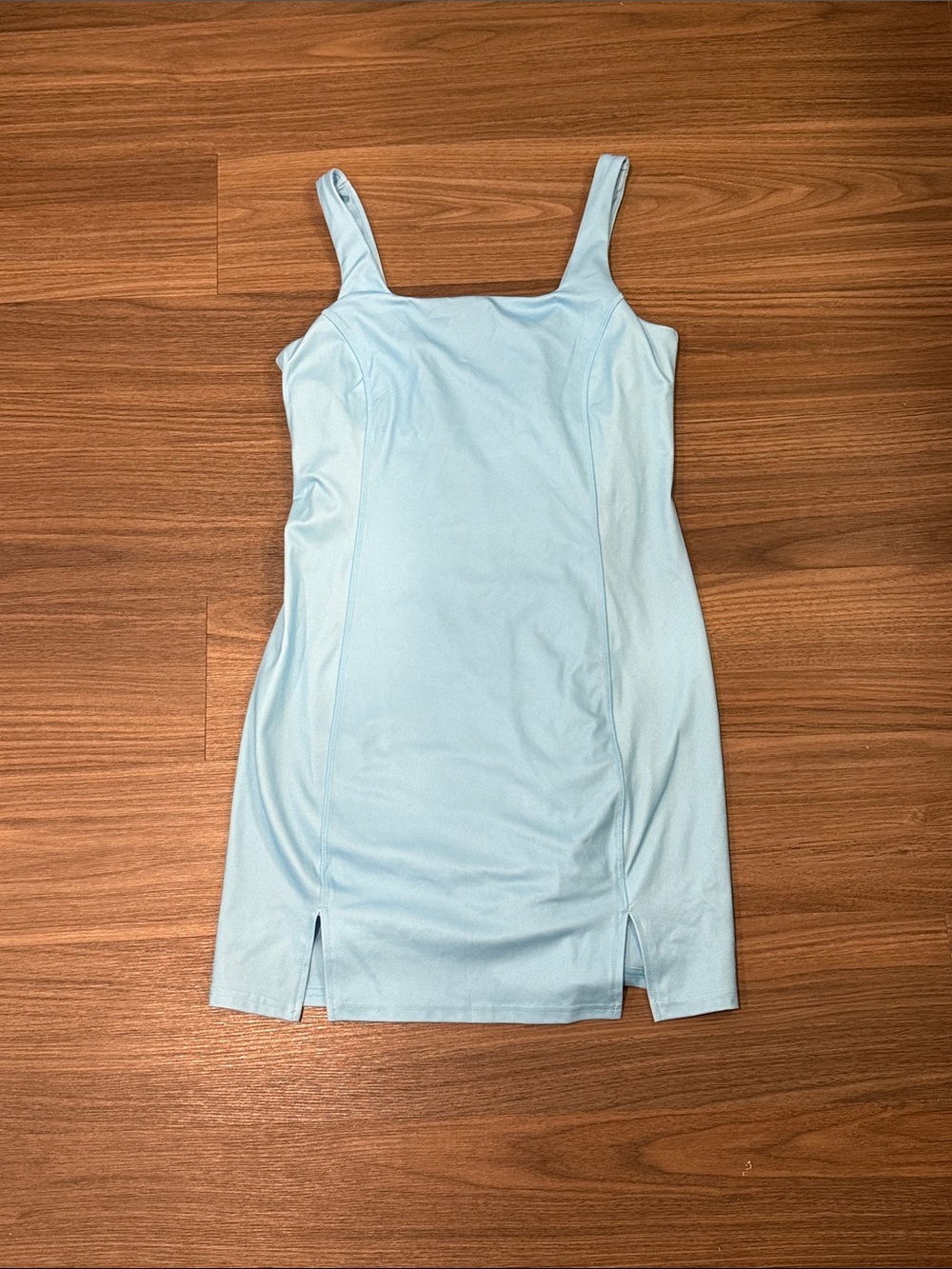 all in motion Pastel Blue Square Neck athletic Dress